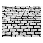 Brick Cobblestone Street Pathway Natuur Foto Rubberstempel (Afrduk)