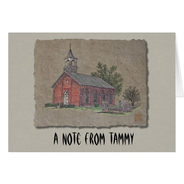 Brick Country Church (Voorkant Horizontaal)