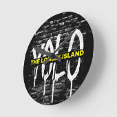 Brick Drip Ronde Klok (Hoek)