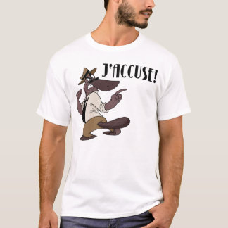 Brick Duckbill: J'Accuse! T-shirt
