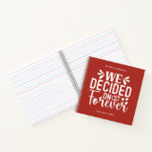 Brick Feu Nous Avons Décidé Sur Carnet Forever (Intérieur)
