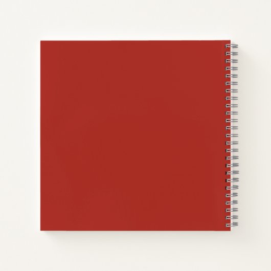 Brick Feu Nous Avons Décidé Sur Carnet Forever (Dos)