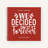 Brick Feu Nous Avons Décidé Sur Carnet Forever (Devant)