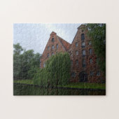 Brick gothic Architecture, Lubeck, Duitsland Legpuzzel (Horizontaal)