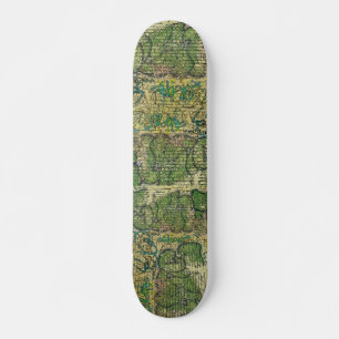 Brick Graffiti New York Skateboard
