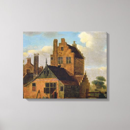 Brick Houses Canvas Afdruk (Voorkant)