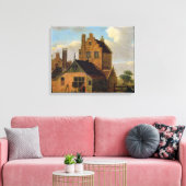 Brick Houses Canvas Afdruk (Insitu (Woonkamer))