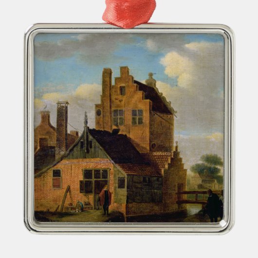 Brick Houses Metalen Ornament (Voorkant)