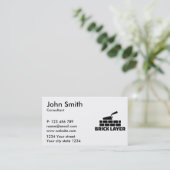 Brick-laag Visitekaartje (Staand voorkant)