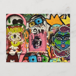 Brick Lane Street Art Londen (1120)  Ansichtkaart Briefkaart