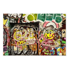 Brick Lane Street Art London (1119) Foto Afdruk