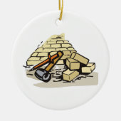 BRICK MASONRY KERAMISCH ORNAMENT (Voorkant)