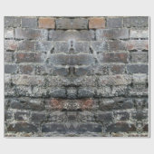 Brick-muur Cadeaupapier (Vlak)