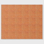 Brick-muur Cadeaupapier (Vlak)