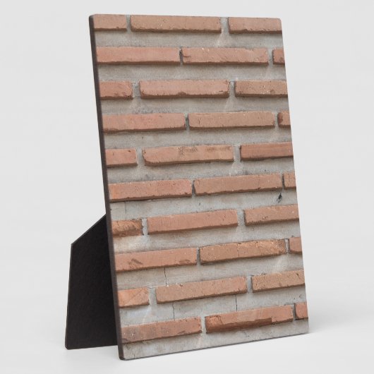 Brick-muur Fotoplaat (Zijkant)