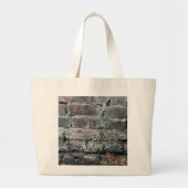 Brick-muur Grote Tote Bag (Voorkant)