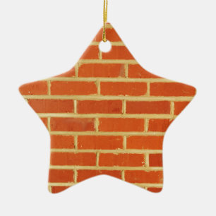 Brick-muur Keramisch Ornament