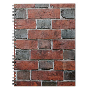 Brick-muur Notitieboek