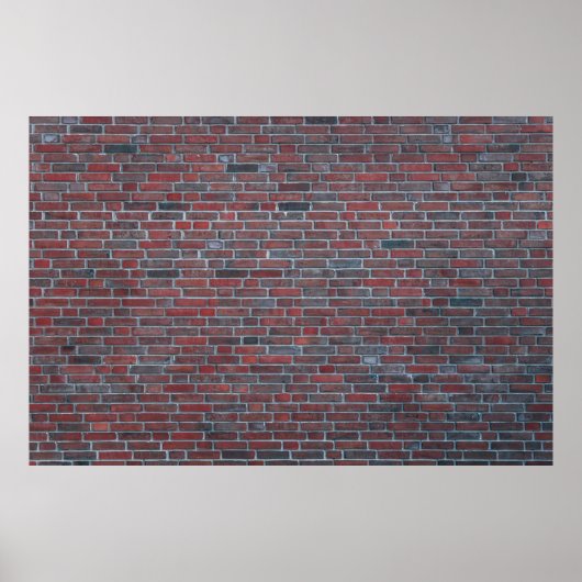 Brick-muur Poster (Voorkant)