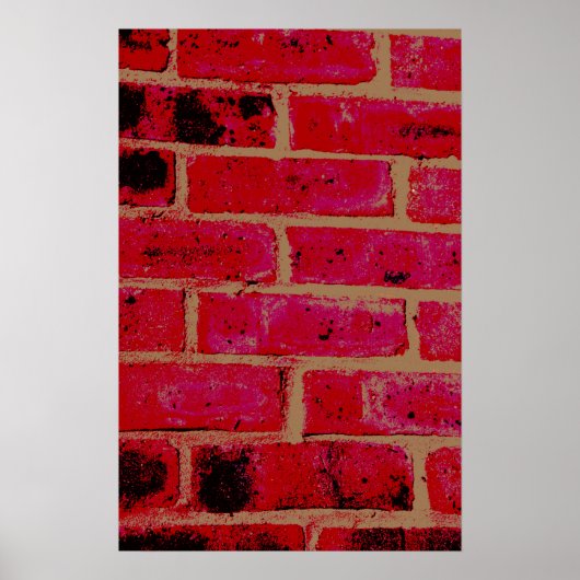 Brick-muur Poster (Voorkant)