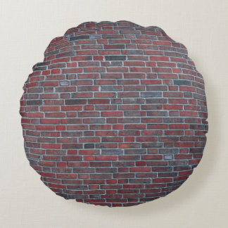 Brick-muur Rond Kussen