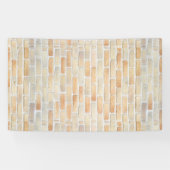 Brick-muur Spandoek (Horizontaal)
