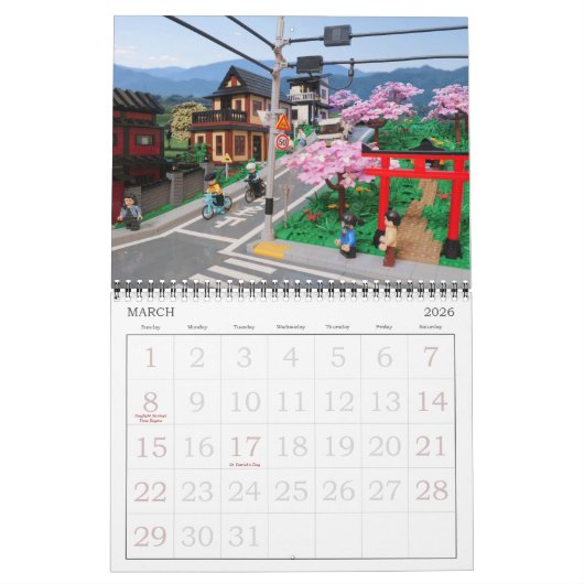 Brick Ninja 2026 Kalender (Mar 2026)
