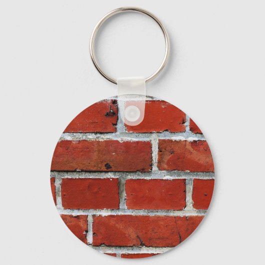 Brick Pattern Button Sleutelhanger (Voorkant)