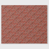 Brick Pattern Cadeaupapier (Vlak)