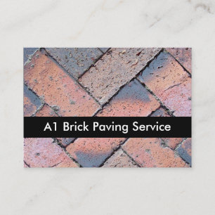 Brick Paving Service Visitekaartje