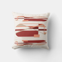 Brick Red Coral Beige Off-White, modern design