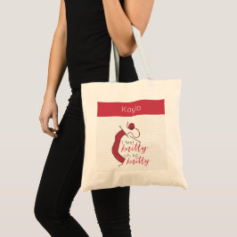 Brick Red, ik voel me lekker. Tote Bag