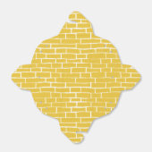 Brick Road - Geel en transparant Bedankdoosjes (Uitgevouwen)