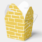 Brick Road - Geel en transparant Bedankdoosjes (Geopend)