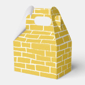 Brick Road - Geel en transparant Bedankdoosjes (Achterkant)