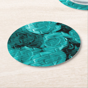 Brick Rozen-03-Blauwgroen-Ronde de Onderzetters va