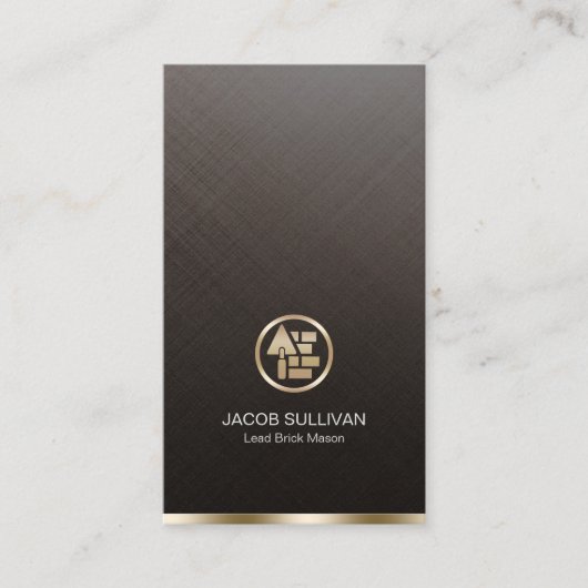 Brick Stone metselwerk constructie Visitekaartje (Voorkant)