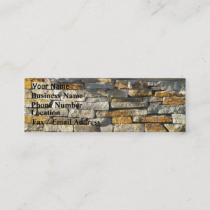 Brick/Stone Visitekaartje
