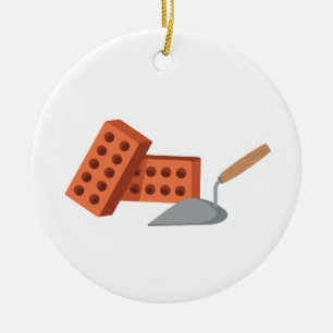 Brick & Trowel Keramisch Ornament