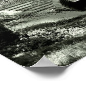 Brick Underpass en pad in Central Park Poster (Hoek)