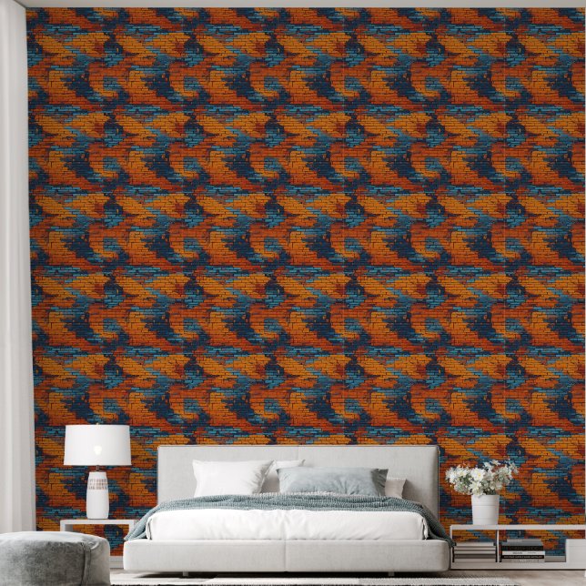 Brick Vibes Behang (Slaapkamer)