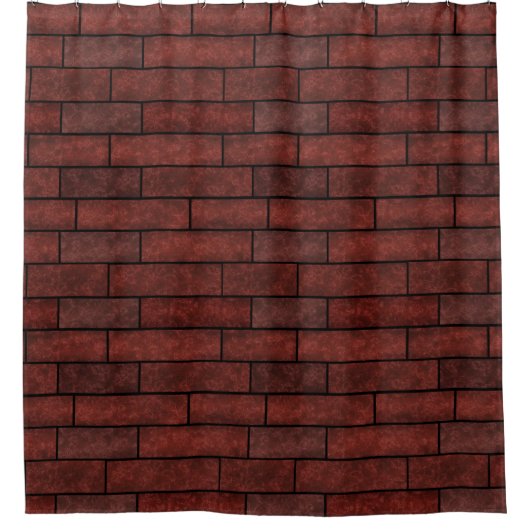 Brick wall, brick douchegordijn (Voorkant)