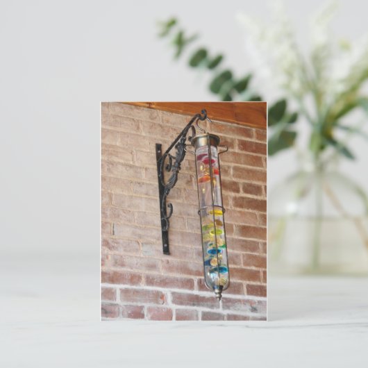 Brick Wall Briefkaart (Staand voorkant)