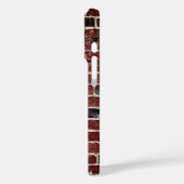 Brick Wall Cool Textielpatroon Case-Mate iPhone Case (Achterkant / Links)