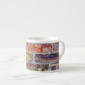 Brick Wall Espresso Kop (Voorkant rechts)