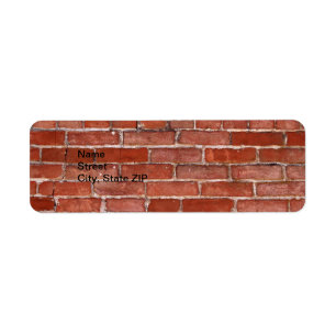 Brick Wall Etiket