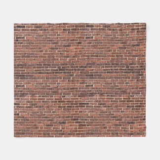 Brick Wall Fleece Deken
