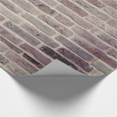 Brick Wall Gift Wrap Cadeaupapier (Hoek)