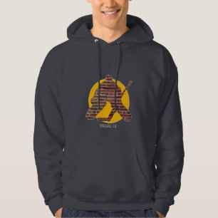 Brick Wall Hockey Goalie Hoodie