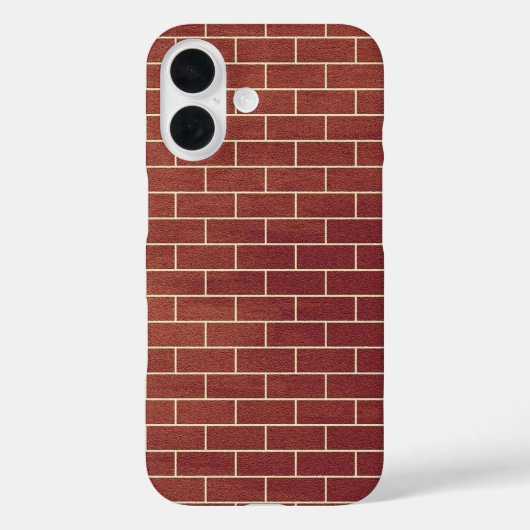 Brick Wall iPhone Case (Achterkant)